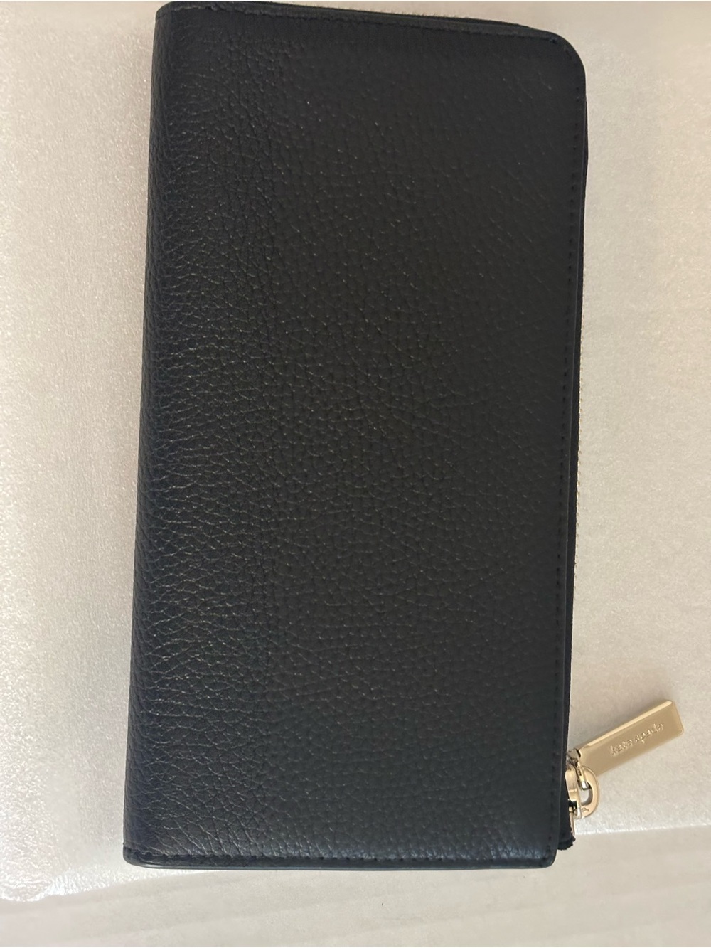 kate spade New York Large Black Slim L-Zip Wallet - Picture 4 of 10